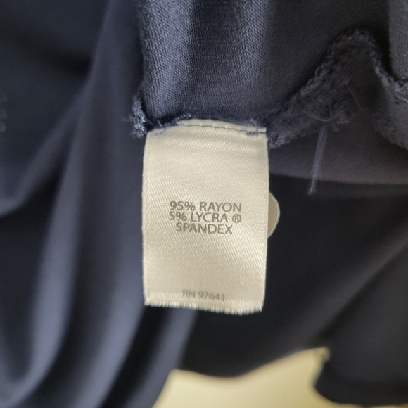 J.Jill Wearever Collection Jersey V‎ neck 3/4 Sleeve Tunic Top L - Picture 7 of 7